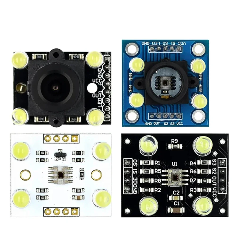 GY-31/GY-33 TCS34725 TCS3200 TCS230 Detector Module Color Recognition Sensor Accessories For Arduino DIY Module DC 3-5V Input