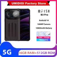 IIIF150 B3 Pro 16GB 512GB 5G Rugged Machine Dual Display 100MP Camera Ultra-Thin Rugged 10800mAh Android 14 Global Version