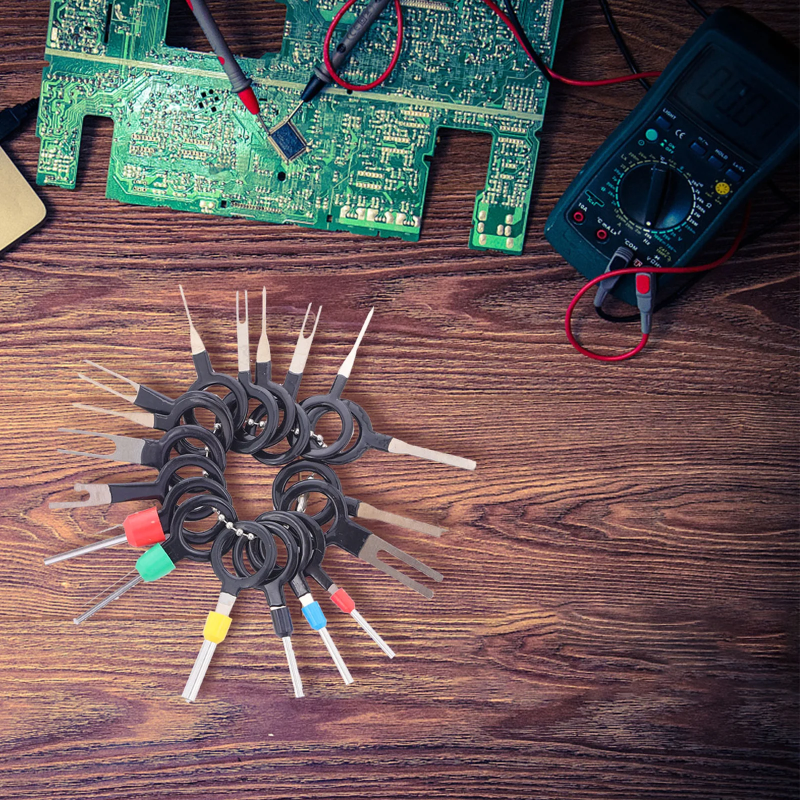 

60Pcs Terminal Removal Tool Kit Durable Pin Extractor for Car Wiring Harness Auto Accessories Terminal Removal Tool Kit