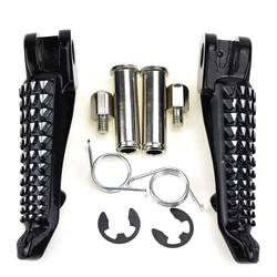 Motorcycle Front Footrests Foot Rests Pegs For Kawasaki NINJA 250R EX250 650R EX650 ER6F ER-6N ZX6R ZX9R ZX10R ZX12R Z750 Z1000