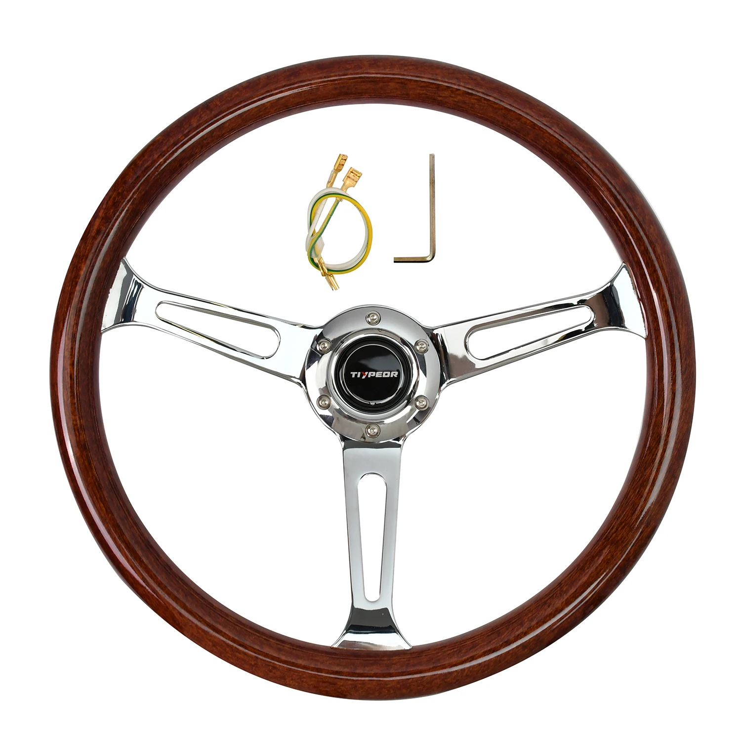 

15 Inch 380MM Universal Steering wheel Classic ABS Vintage Car Steering wheel