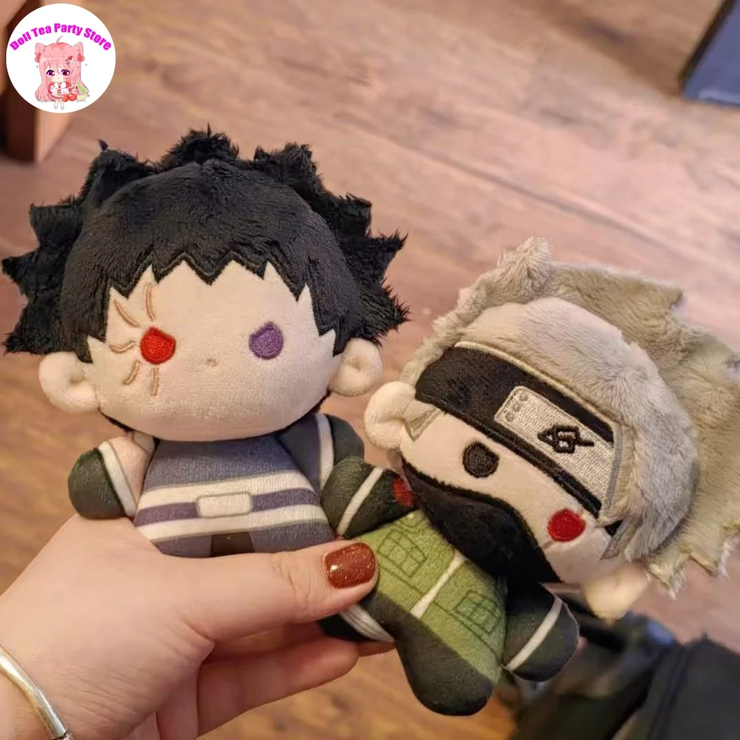 No Attributes Printed Plush Doll Mini Starfish Body Anime Role Plushies Pendant Cosplay Keychain Stuffed Toy Figures Gifts 10cm