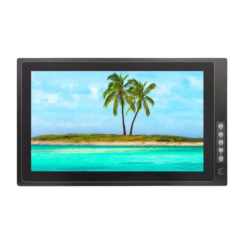 Industrial Monitor 10 Point Capacitive Touch Screen 18.5 Inch IP67 Waterproof 1000 Nits LCD Displays