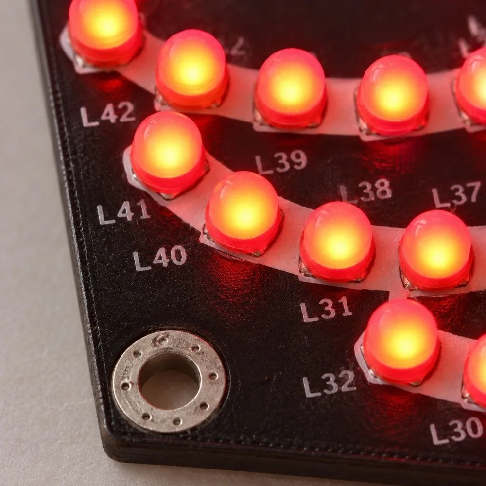 Light-Emitting Diode LED Production Kit Soldering Practice Microcontroller Flowing Light Kit Thumb Flowing Light Flowing Light