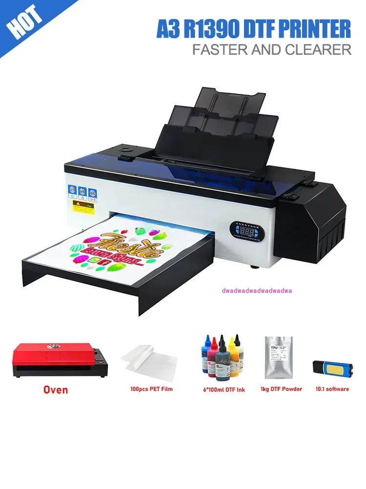 EP L1800 DTF Inkjet Printing Pet Film Printer Machine A3 DTF Printer For T-shirt