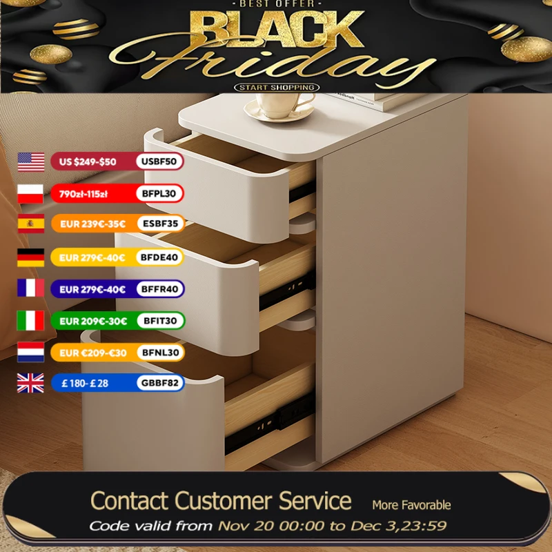 

Organizer White Bedside Table Designer Drawer Salon Bookshelf Bedside Table Cool Minimalist Mesitas De Noche Furniture