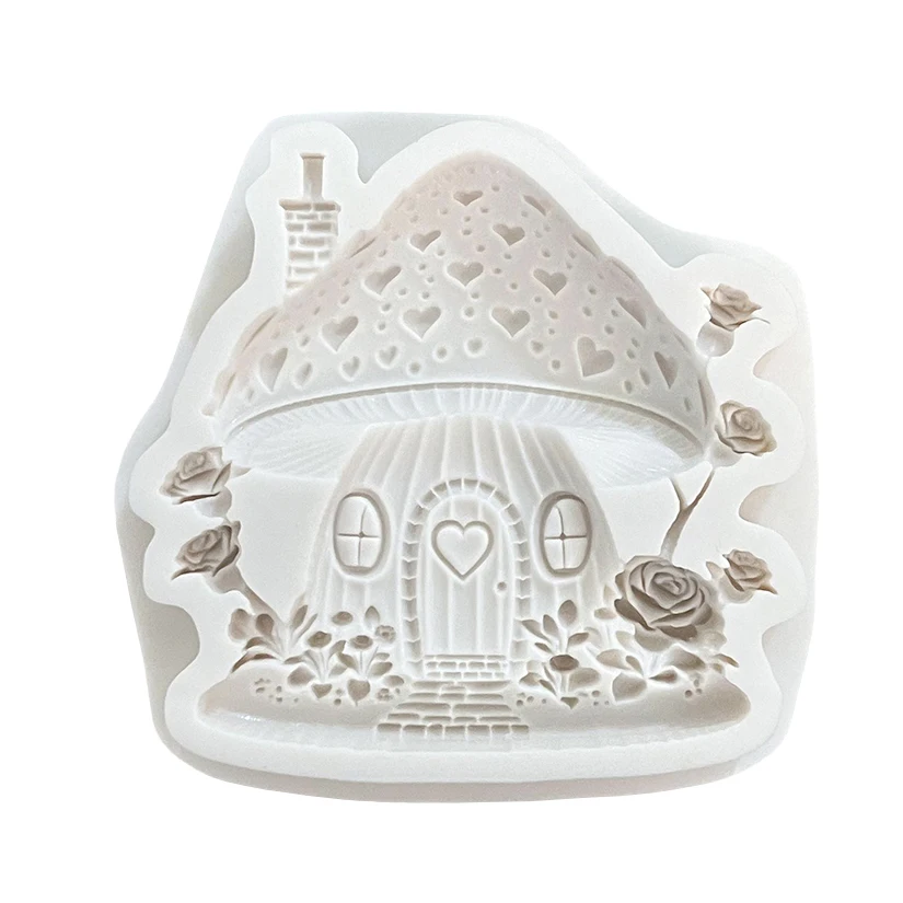 Heart Mushroom Castle Mold 2