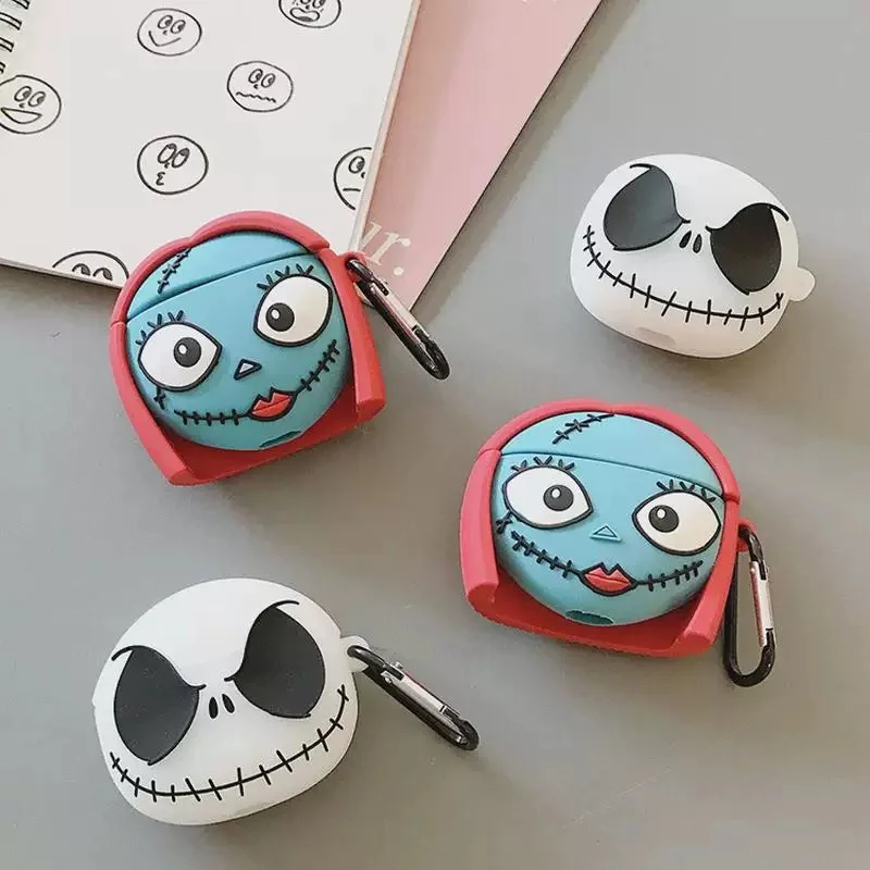 3D Cover for AirPods 4 Cartoon Ghost Nightmare Earphone Case for Apple AirPods Pro 2 Charging Cover silicone Soft Cover