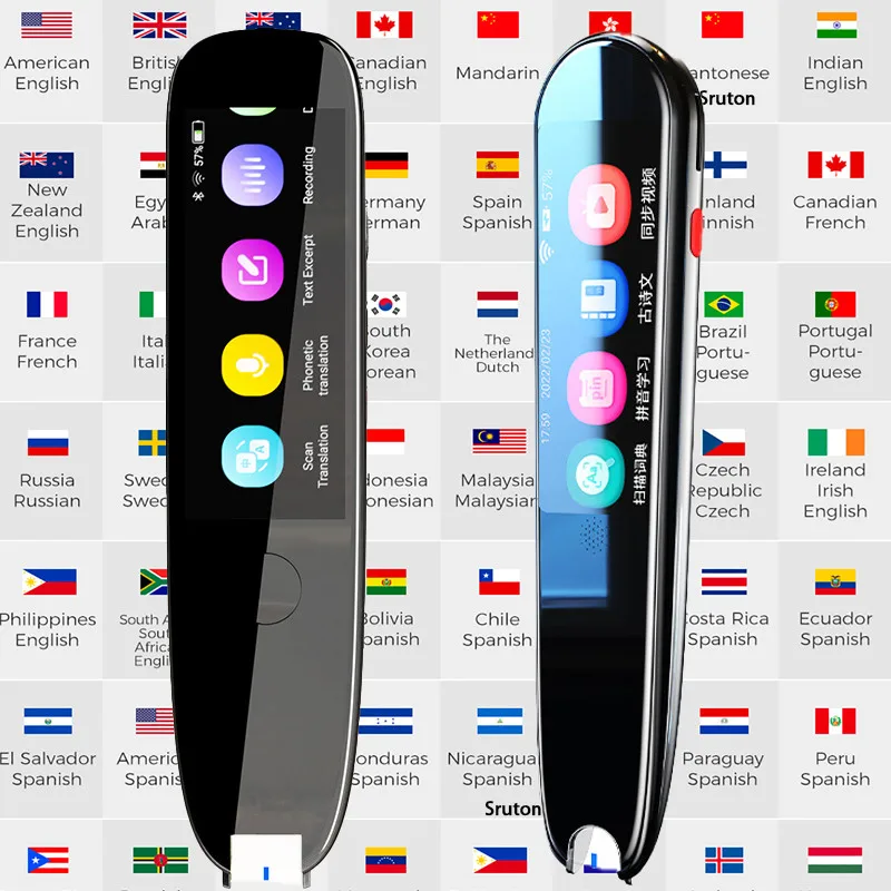 

Scan Reader Pen X2 Translatorand Reading Pen for Dyslexia Autism Smart Voice Scan Translator Pen 112 languages translation