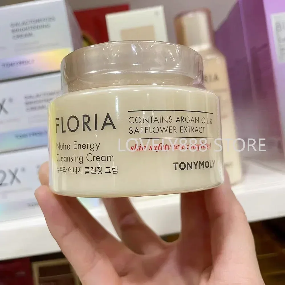 Korea Tonymoly Floria Nutra Energy Cleansing Cream 200ml Makeup Remover Balm Moisturizing Soothing Cleansing Makeup Cosmetics