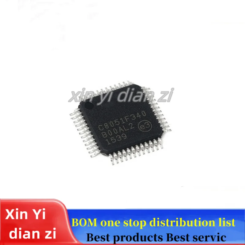 1pcs/lot C8051F340-GQR C8051F340 Microcontroller LQFP ic chips in stock