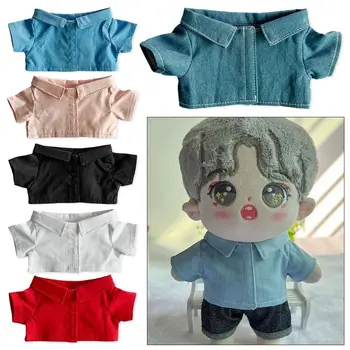 Per Star Doll vestiti accessori top bambola di pezza camicia fatta a mano vestiti carini 10cm bambole camicia
