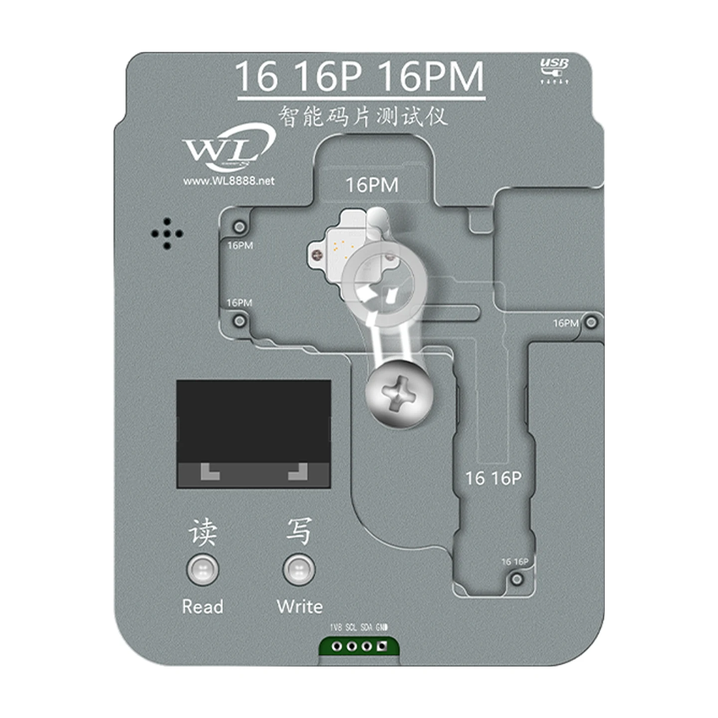 

Logic Programmer Type-C interface for iPhone 14 - 15 16 Pro Max Plus One click Reading and Writing Test tools