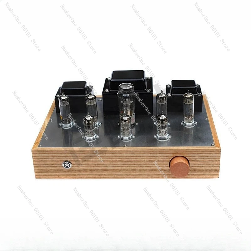 6P14/EL84 push-pull tube power amplifier, bile machine 15WX2 shed 6N1 + 6N3 DIY assembly kit