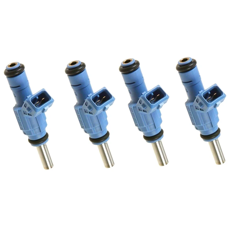 4 PCS Fuel Injectors Plastic+Metal Car Accessories For  TT Quattro 1.8T 06A906031J 0280155892