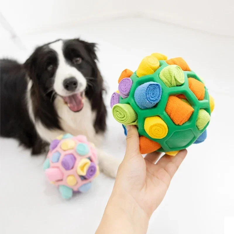 Pet Sniffing Ball Interactive Educational Training Educational Toy For Pets That Encourages Natural Foraging And Feeding