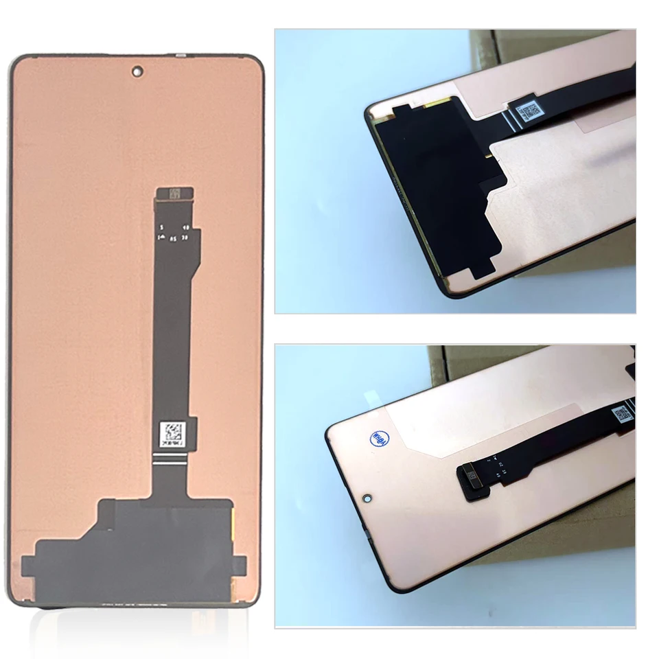 Pantalla Nueva para Redmi Note 12 Pro+ LCD Pantalla Táctil Digitizador Ensamblaje para Redmi Note 12 Pro Plus Reemplazo de Pantalla 4