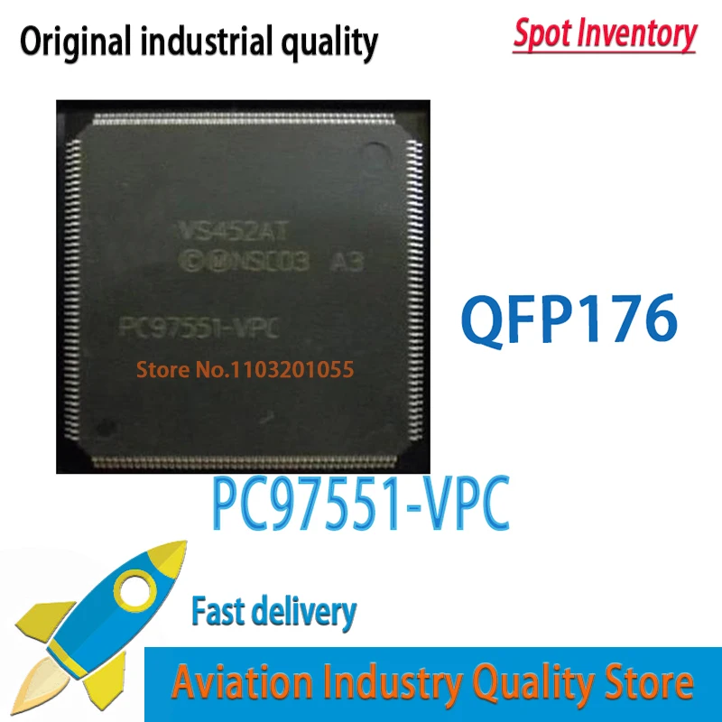 

5PCS PC97551-VPC NT738G NS TQFP176 100% New original