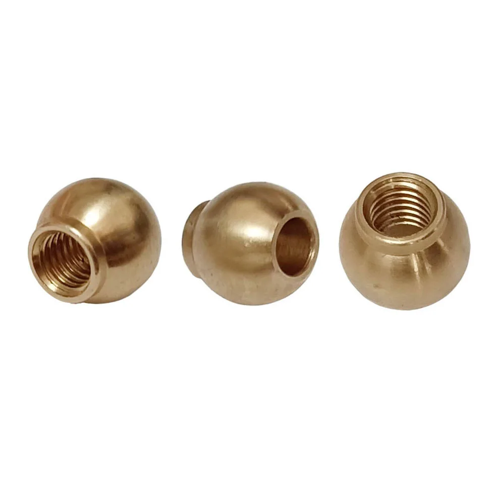 1PCS Brass Thread Hole Ball For CNC Later Machine