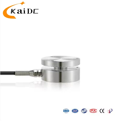 Stainless Steel Flat Diaphragm Load Cell Sensor High Precision Force Transducer 20kg 50kg 100kg 200kg 500kg 1T 2T 3T 5T IP67