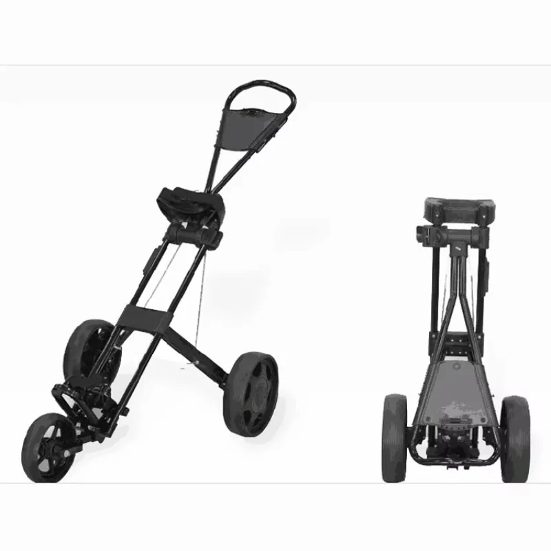 【Best-selling】Germany Remote Control 3 Wheels Push Foldable Titanium Electric Golf Trolley
