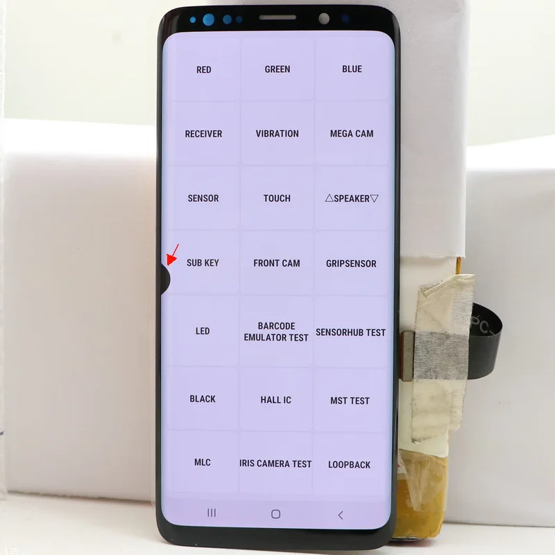 SUPER AMOLED For SAMSUNG Galaxy S9 LCD G960 G9600 G960F G960N G960U Display Touch Screen Digitizer Replacement With Defects