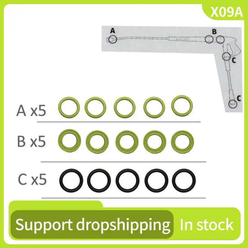 

X09A 3X уплотнительное кольцо для мойки высокого давления KARCHER, профессиональная мойка высокого давления, набор запасных частей, уплотнения TR 2,880-001.0