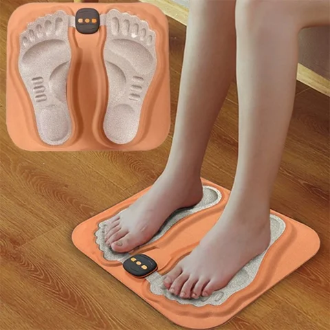 페이스 바디 마사지 도구 용 옐로우 세라믹 Gua Sha 릴리프 마사지 용 바디 Guasha 보드 페이스 리프트 Gua Sha 마사지 18 저주파 펄스 발 마사지기 발바닥 종아리 다리 안마기