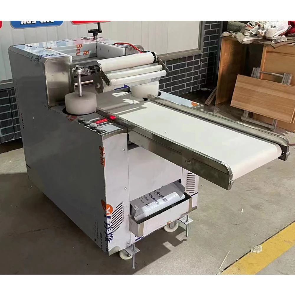 Pressa per impasto per pasticceria Sfogliatrice per impasto Macchina automatica per pressa per impasto Pane per pizza