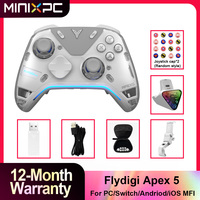 2025 Flydigi APEX 5 Controller Force-adjustable Alloy Hall Joystick 2.0, Forceadapt Triggers Support PC/Switch/Andriod/iOS MFI