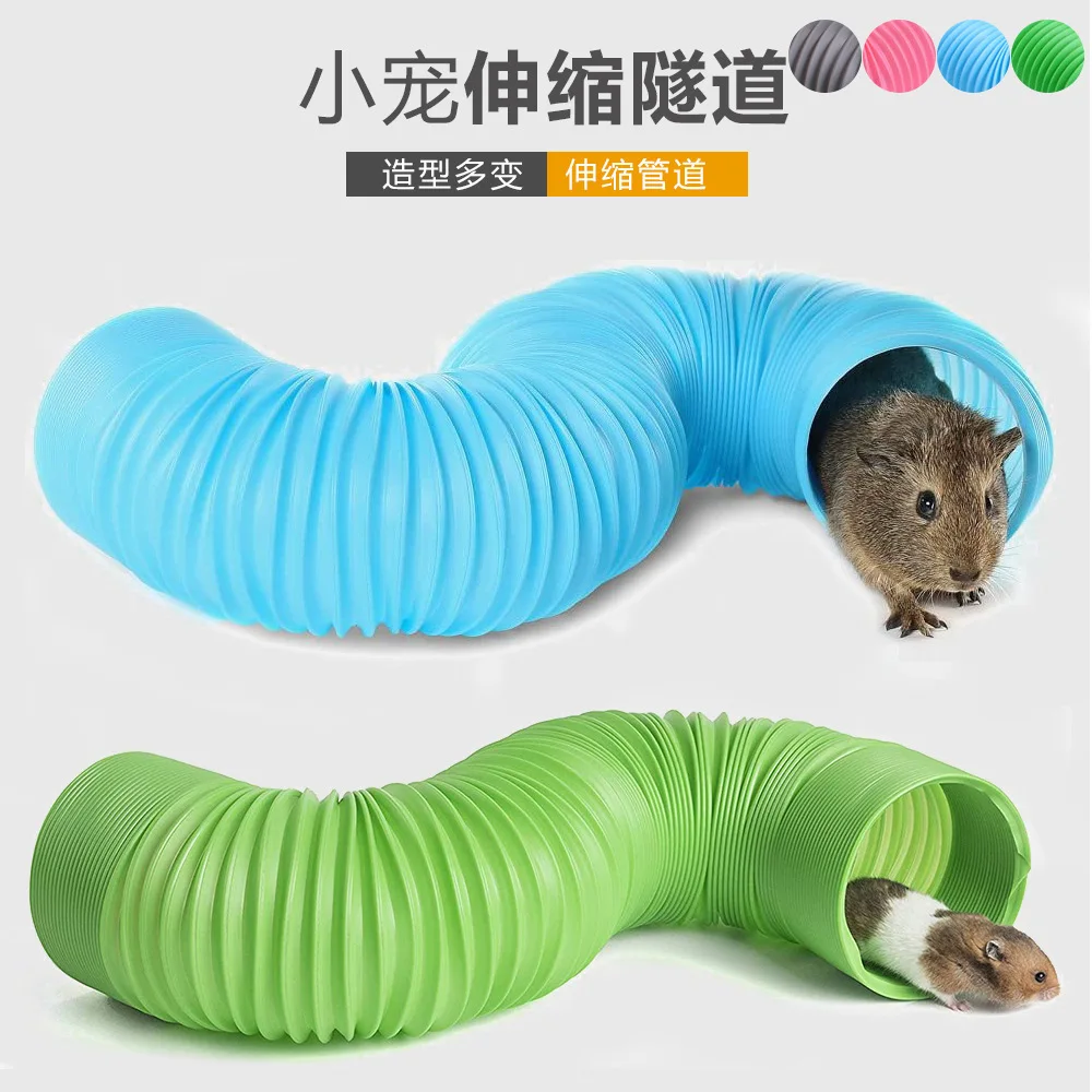 

Small Pet Scalable DIY Tunnels Hamster Rabbit Totoro Guinea Pig Tunnel Ferret Toys Tubes Small Pet Tunnels Toy Hamster Toy