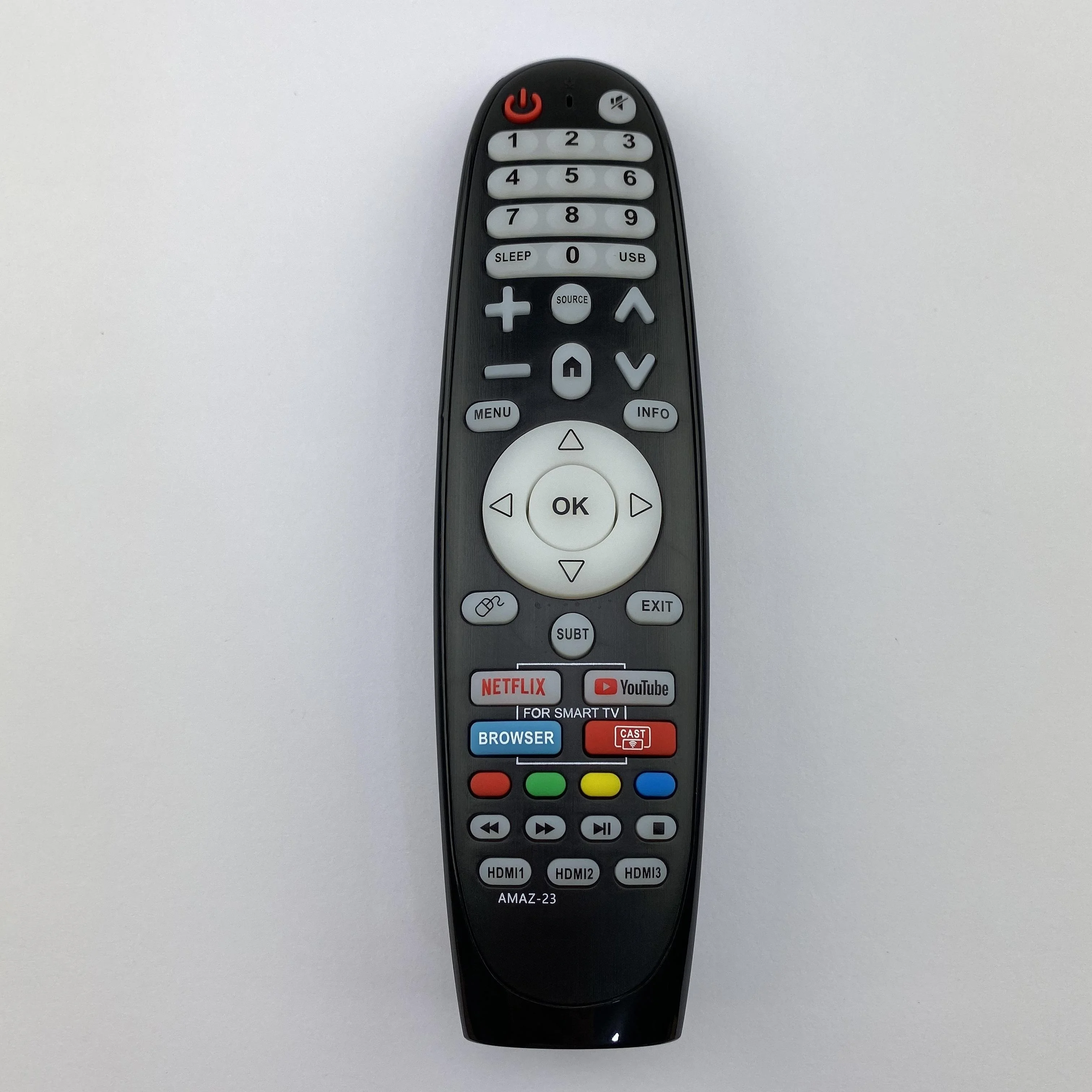 New AMAZ-23 Infrared TV Remote Controller Compatible for AMAZ Features Mouse Pointer Key