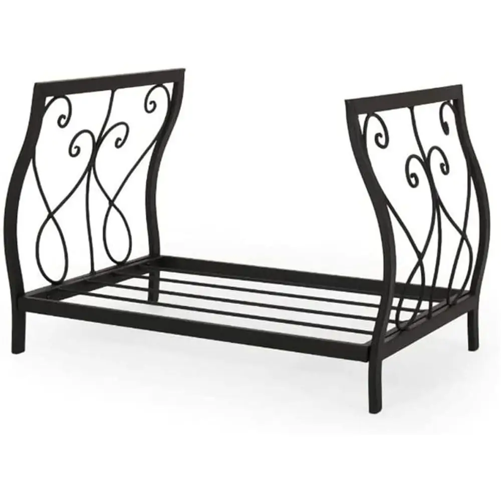 

Durable Metal Retro Wood Rack for Indoor and Outdoor Log Storage