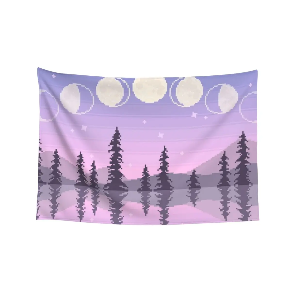 

Fading Moon Phases Tapestry Bedroom Organization And Decoration Bedroom Deco Decoration Wall Outdoor Decoration Tapestry
