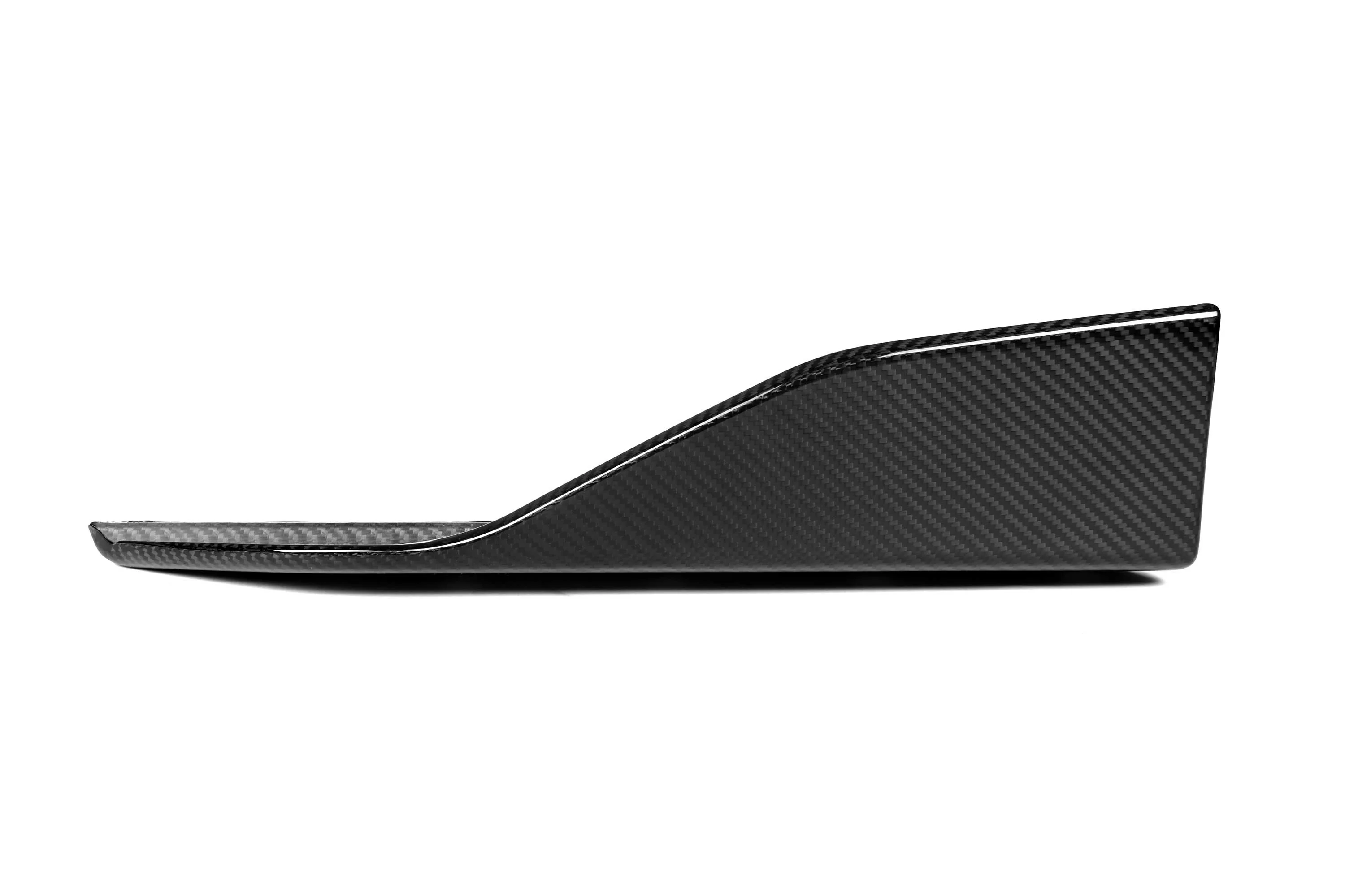 Real Dry Carbon Fiber Side Skirts Winglet Side Door Lips Replacement For BMW 2 Series G42 220d 220i 230i Coupe M-sport 2022-IN 5