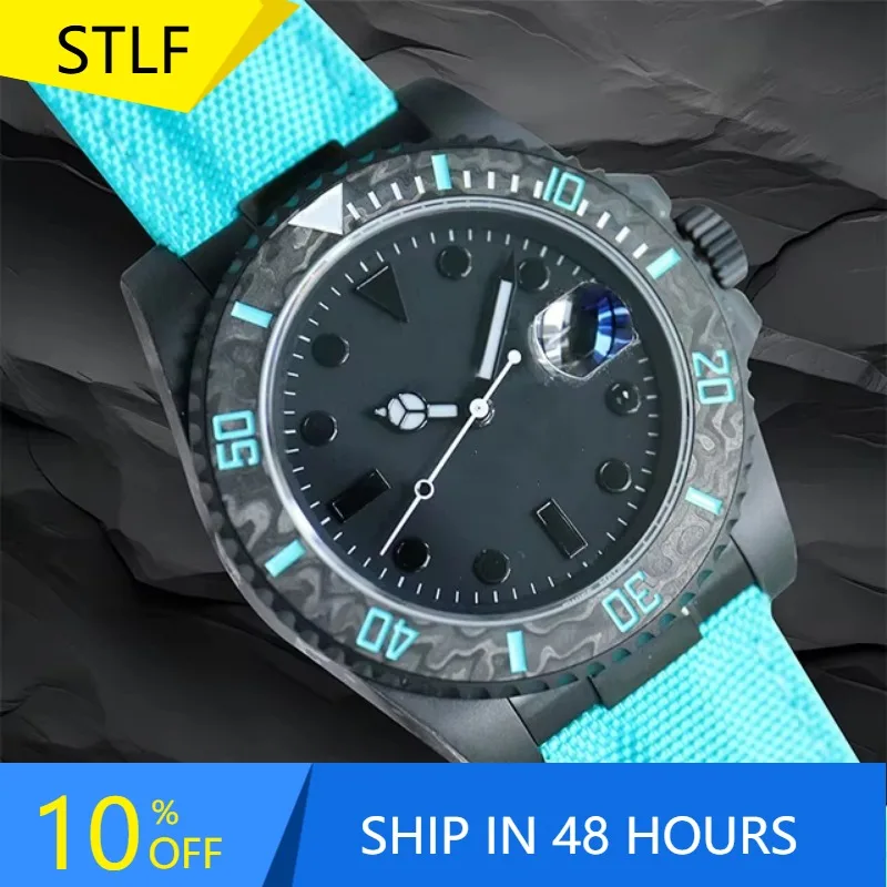 

STLF914l Custom Logo OEM Steel Wrist Automatic Mechanical Watches Sapphire Diver Waterproof Luxury Watch Diving Stainless Stee
