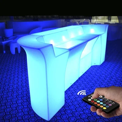 Brilho exterior portátil LED móvel Bar Counter