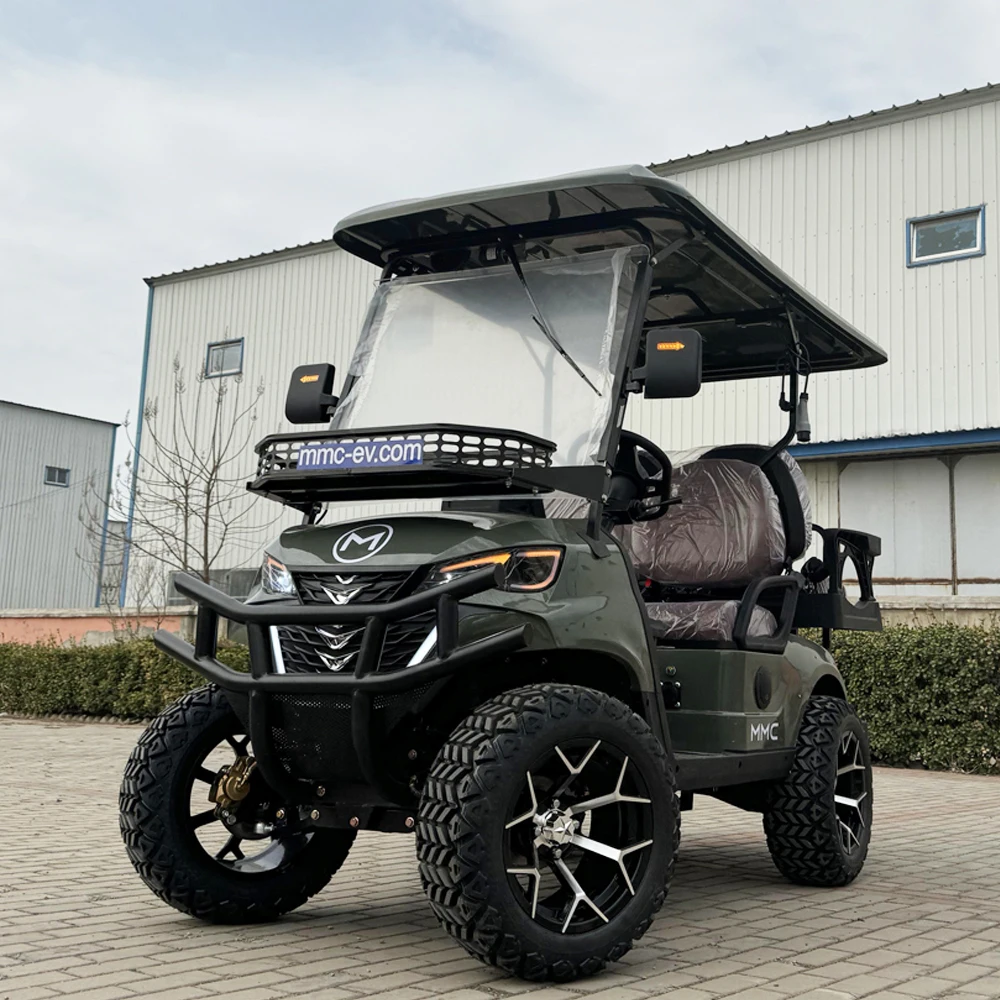 New Energy Vehicles 4 Seats Electric Golf Cart New Arrival Style for Exclusive Partner Solar Panel Electric Golf Cart