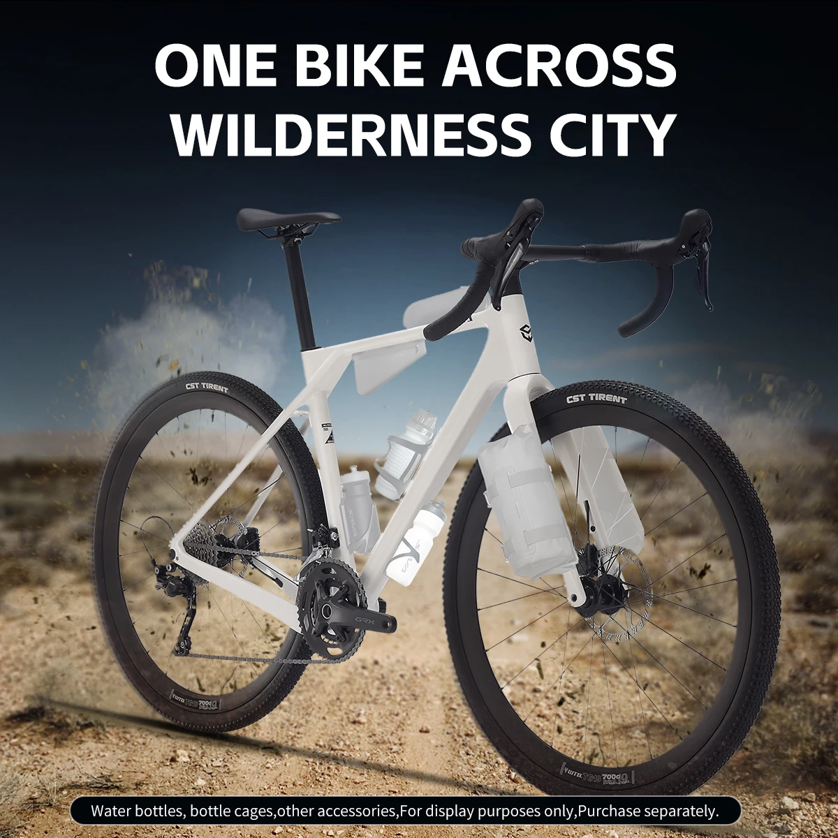 دراجة الحصى من ألياف الكربون SAVA مناسبة لجميع التضاريس ومجهزة بمجموعة SHIMAN0 GRX400 ذات 11 سرعات #2