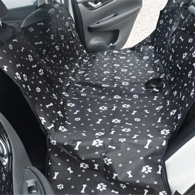 Waterproof Pet Dog Car Seat Cover, Back Seat Cover, Protector Pad with Printing, Scratchproof