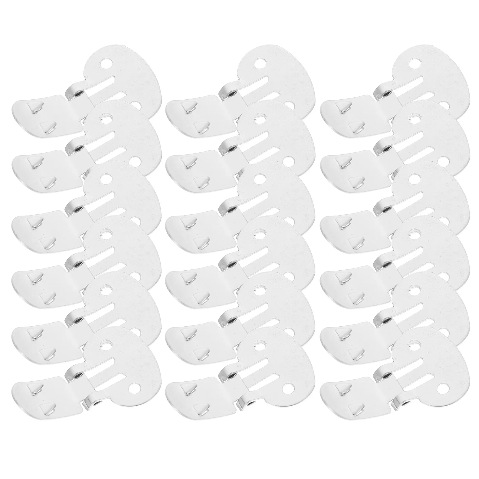 

20Pcs Shoe Buckles Metal Clips for High Heels Flats DIY Craft Decorations Supplies Flat Blank Shoe Clip Crafts Making