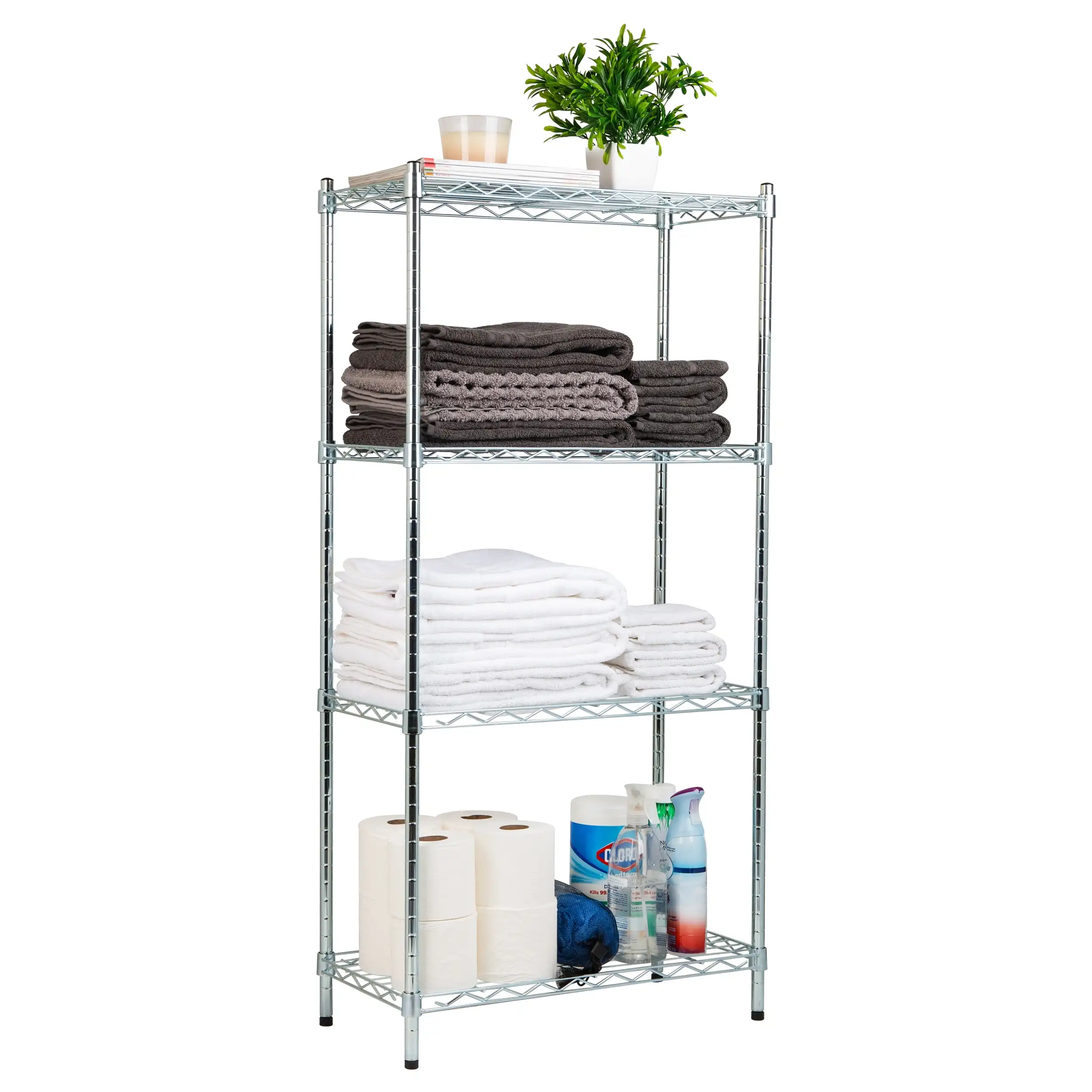 

Garage Shelving, Storage Shelf, Pantry Org, Adjustable, Metal