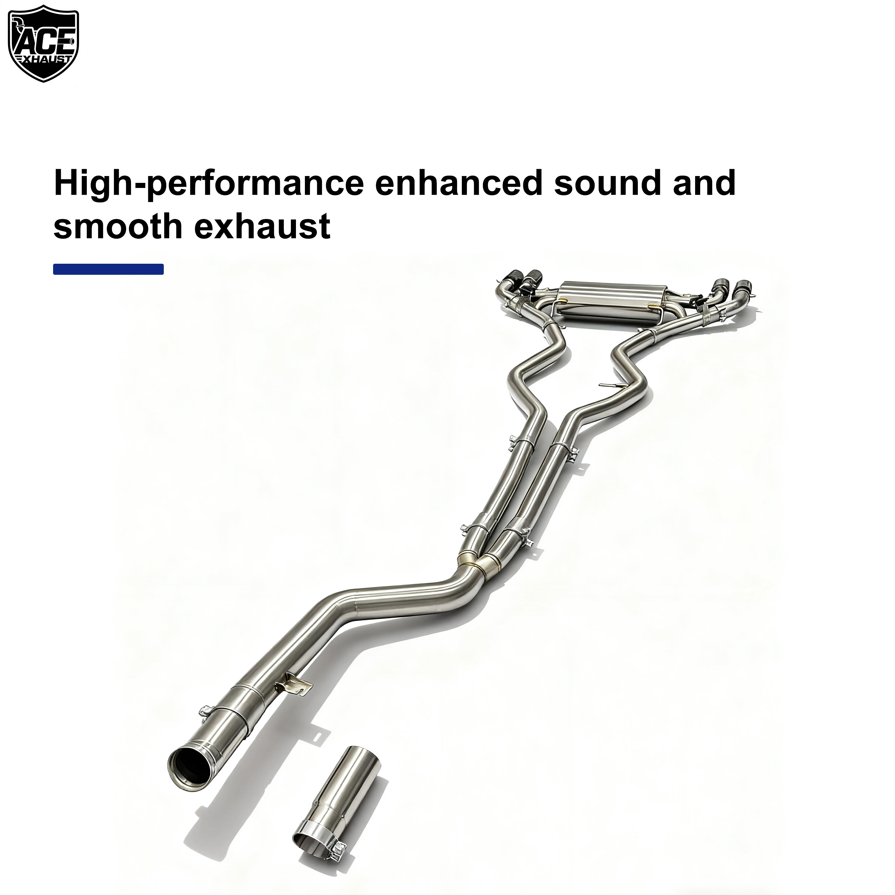 ACE Bestseller Ventilgesteuerter Catback-Auspuff für BMW M240i G42 M340i G20 M440i G22 B58 3.0T Hochwertiger Valvetronic Auspuffrohr-Schalldämpfer – Detail 9