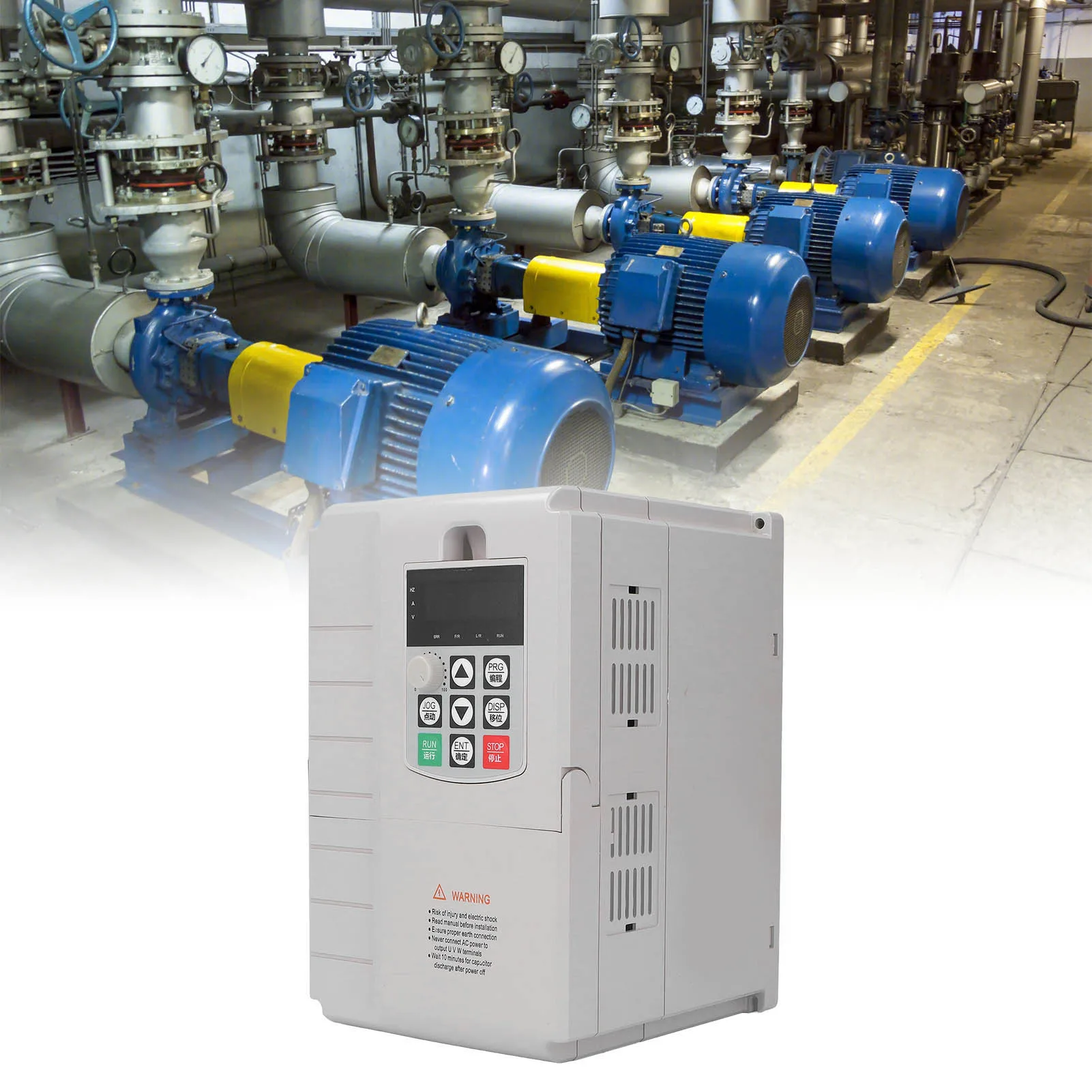 

Variable Frequency Drive Variable Frequency Drive VFD Single to 3 Phase 220V to 380V Governor 4KW 6HP AC 20A