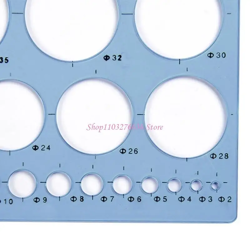 R6FD Breast Flange Nipple Ruler 27Ukuran Diameter Breastpump Flange Sizing Ruler