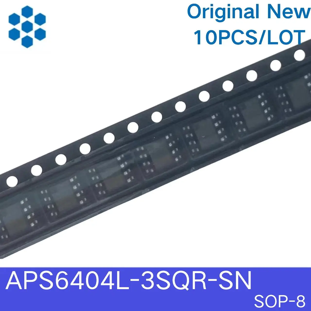 

Оригинальный новый чип памяти 10 шт./лот APS6404L-3SQR-SN 64 Мбит PSRAM 3,3 В SOP8, совместимый с IPS6404LSQ для электронных проектов
