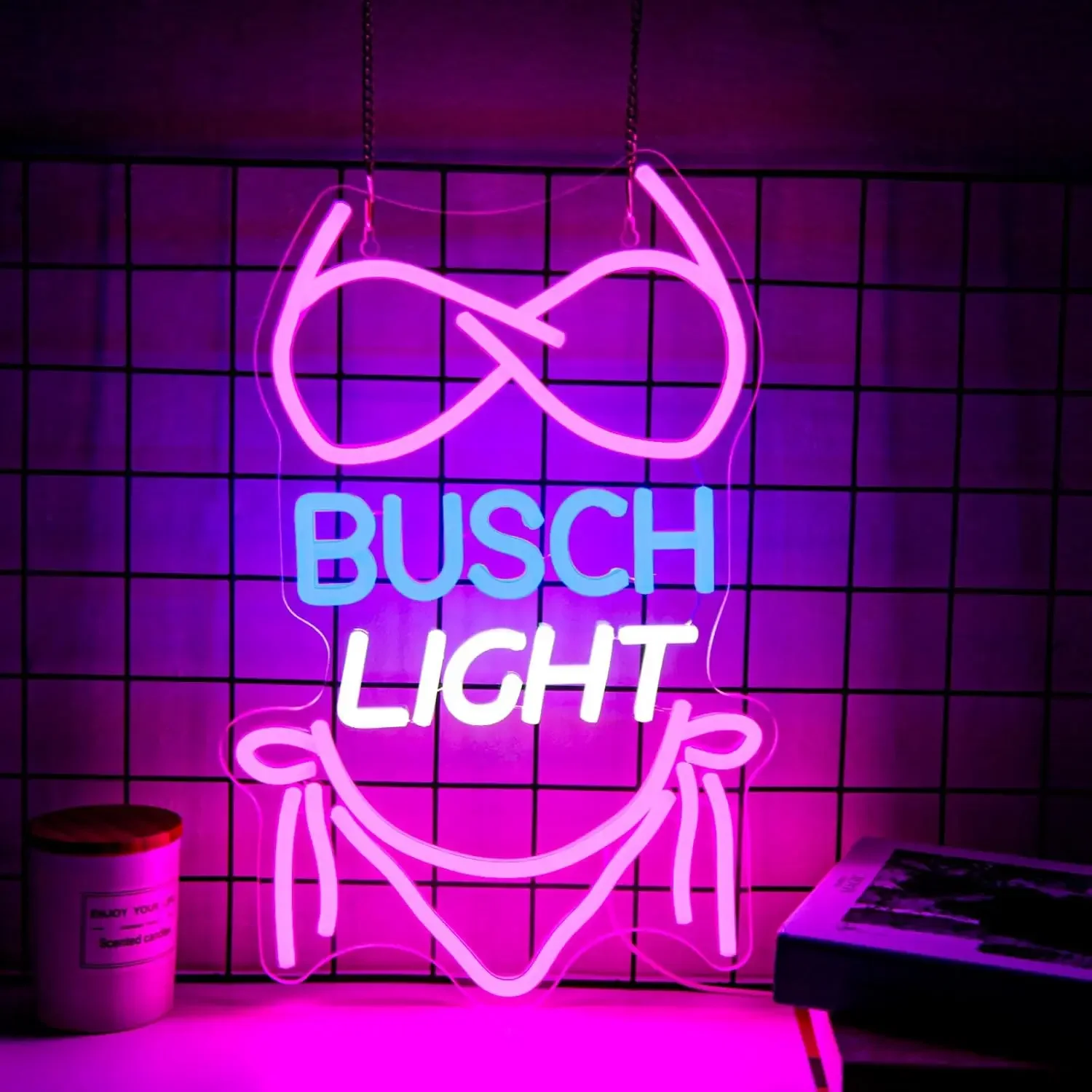 بيكيني ضوء النيون علامات ل جدار ديكور LED أضواء النيون علامات للرجل الكهف ديكور البيرة بار الأعمال مطعم غرفة مكتب حانة الفن