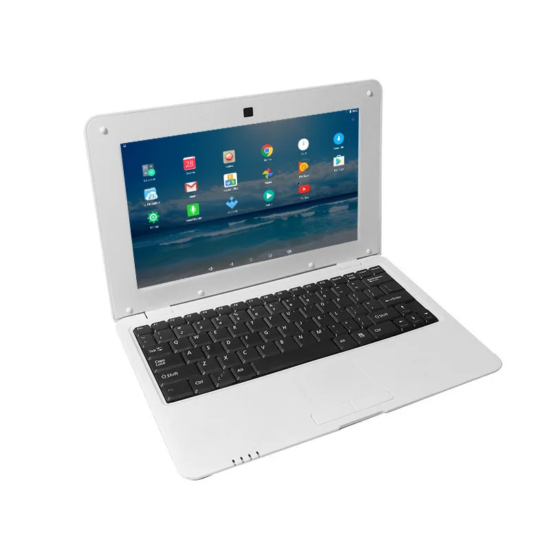 Laptop Android 6.0 muslimfull HD Netbook Hot Mini Computer da gioco da 10.1 pollici memoria di massa 1GB + 8GB con PC portatile economico CPU A33