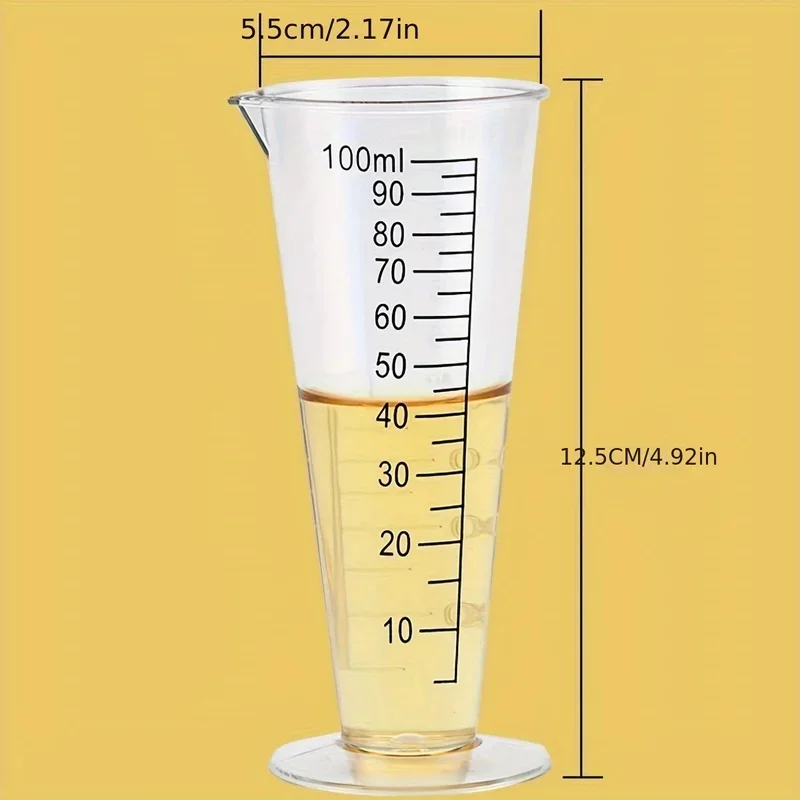 100ml BPA-Free Measuring Cup with Scale, Food-Grade Kitchen Measuring Tool for Cooking Baking & Restaurant Use