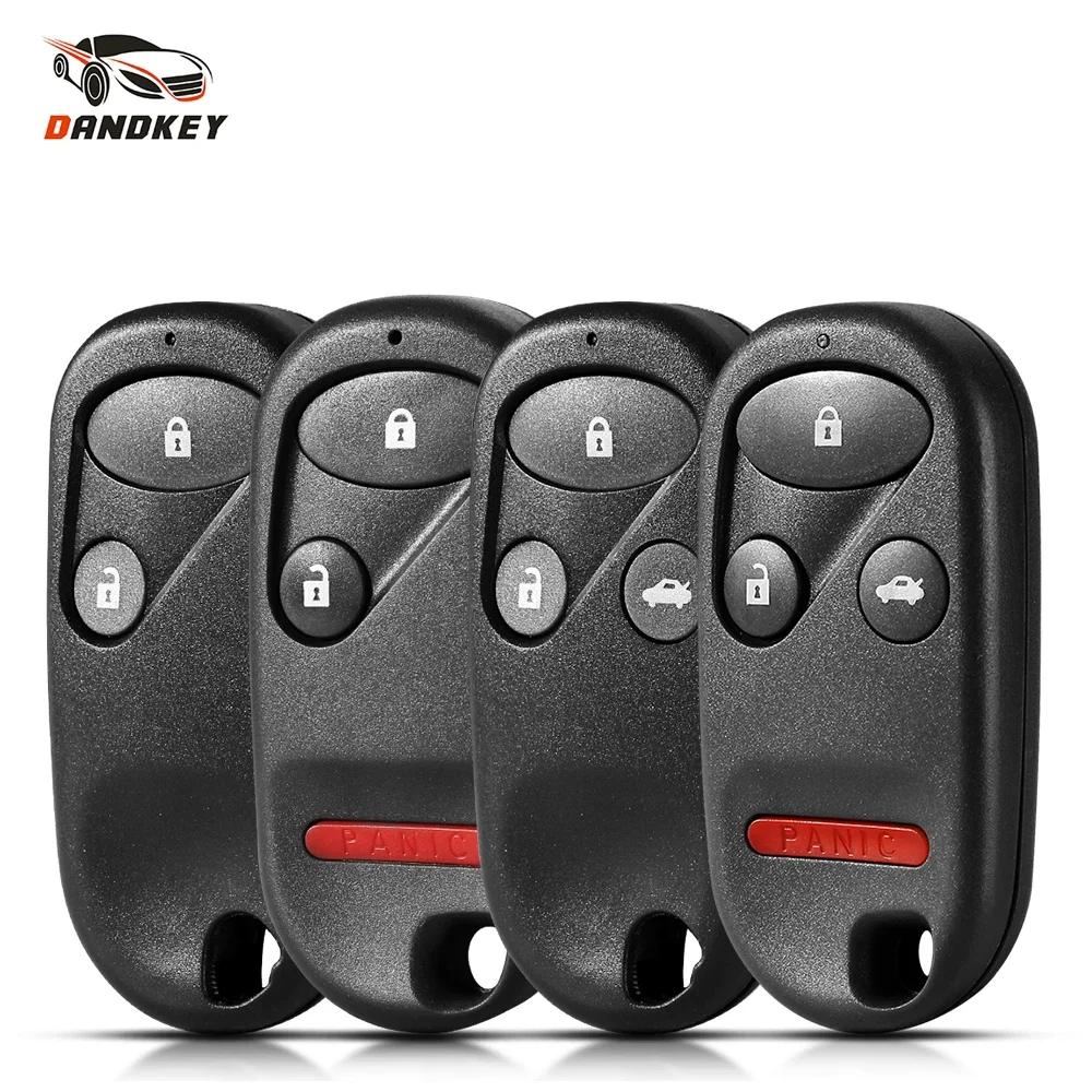 

Dandkey 2/3/4 кнопки для Honda Accord Civic CRV Jazz S2000 Fit Odyssey Entry Сменный чехол для дистанционного ключа Автомобильный ключ